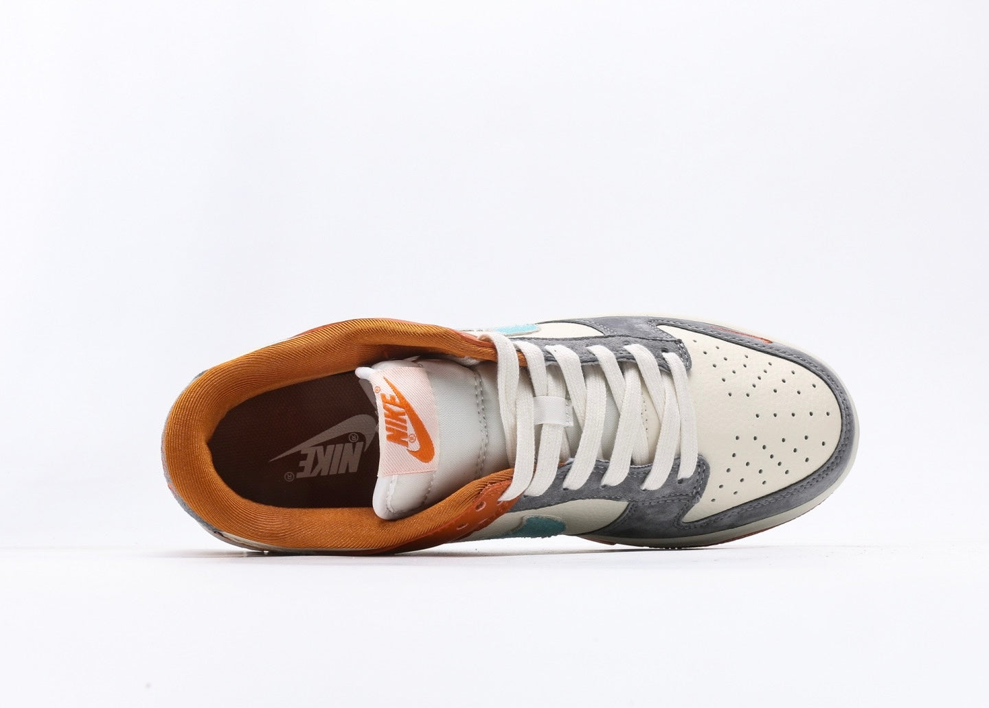 Nike Dunk Low x Stussy Orange&Grey