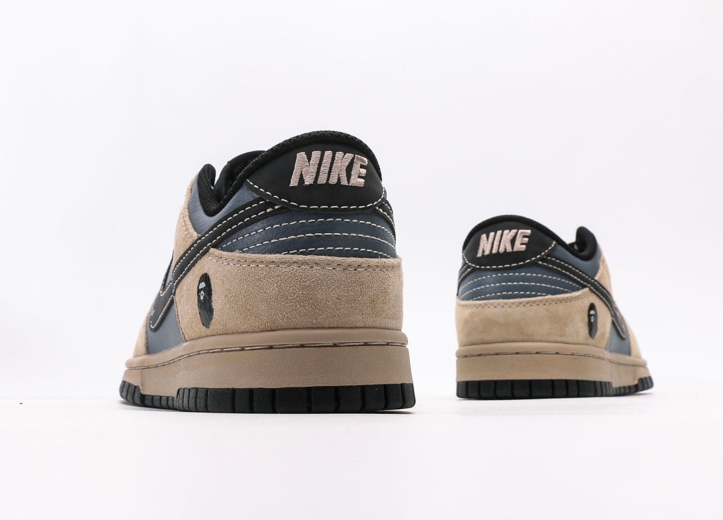 Nike Dunk Low x BAPE Brown&Black