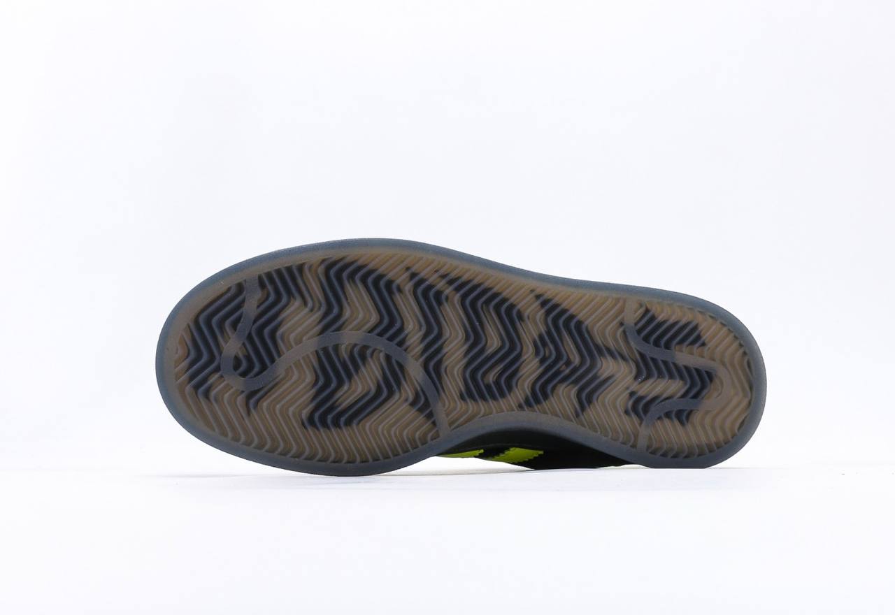 Adidas Campus "Black Solar Yellow"