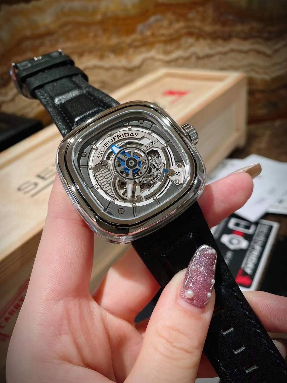 SEVENFRIDAY S-series Silver 47mm (S1/01)