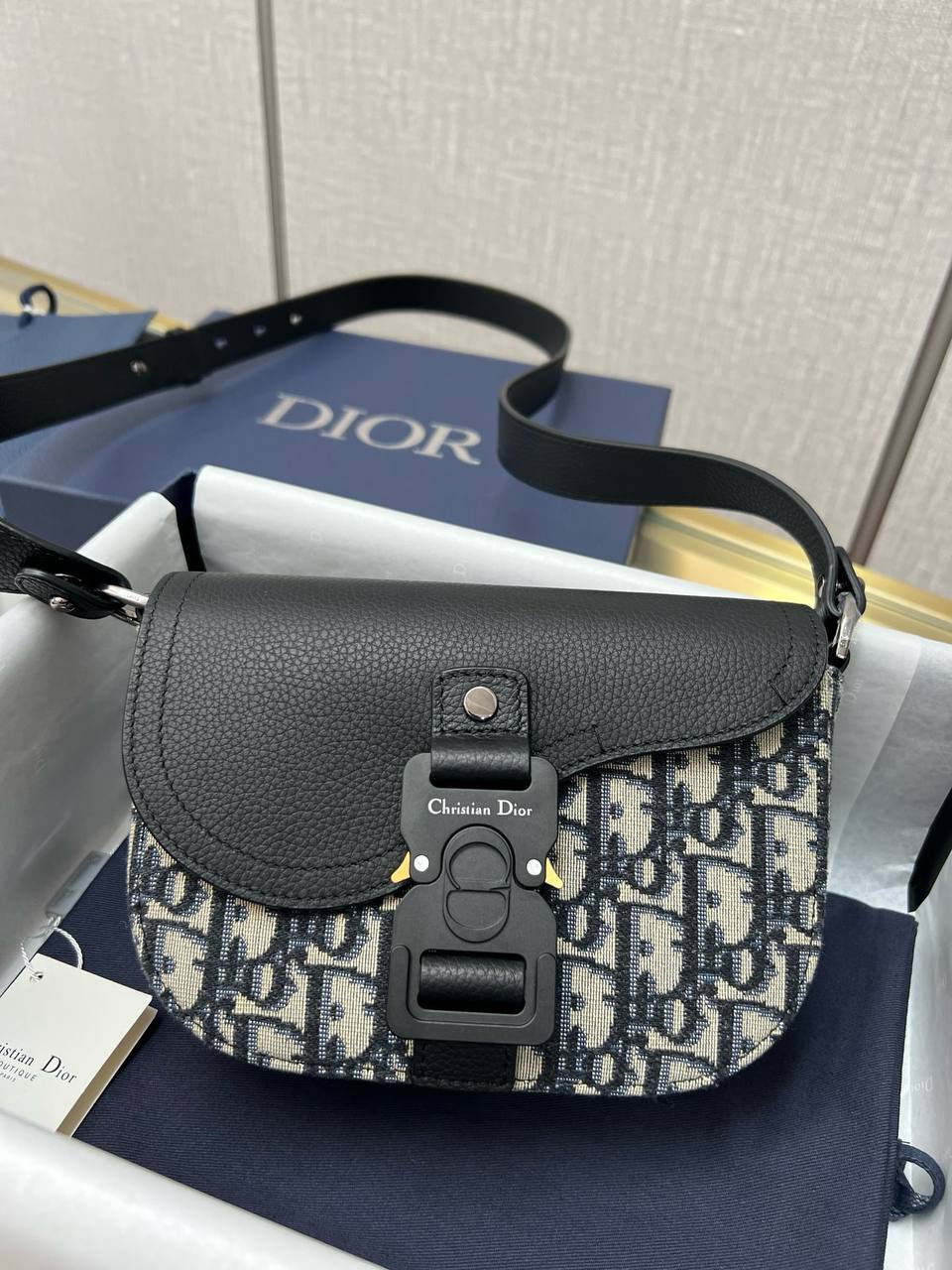 Dior Mini Saddle Messenger