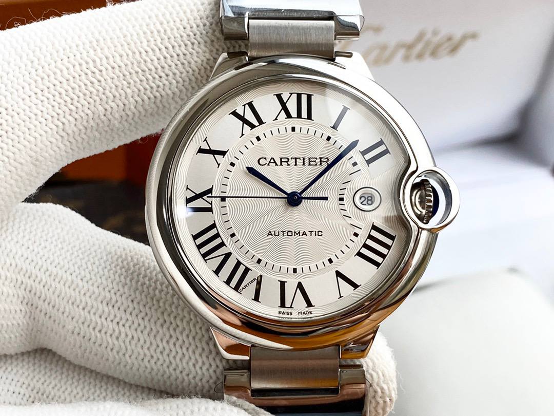 Cartier Ballon Bleu Silver 42mm/11mm