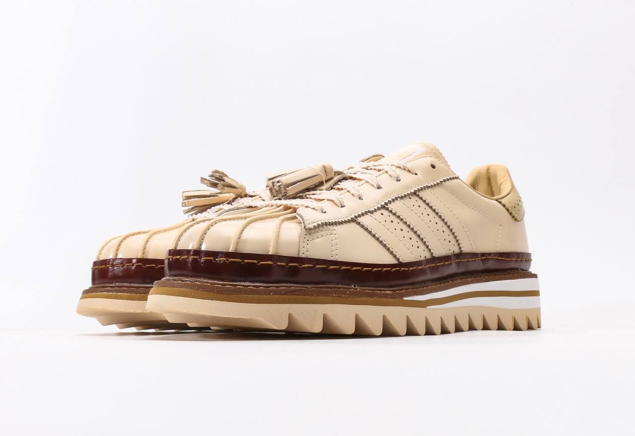 CLOT x Adidas Superstar "Milk Tea"