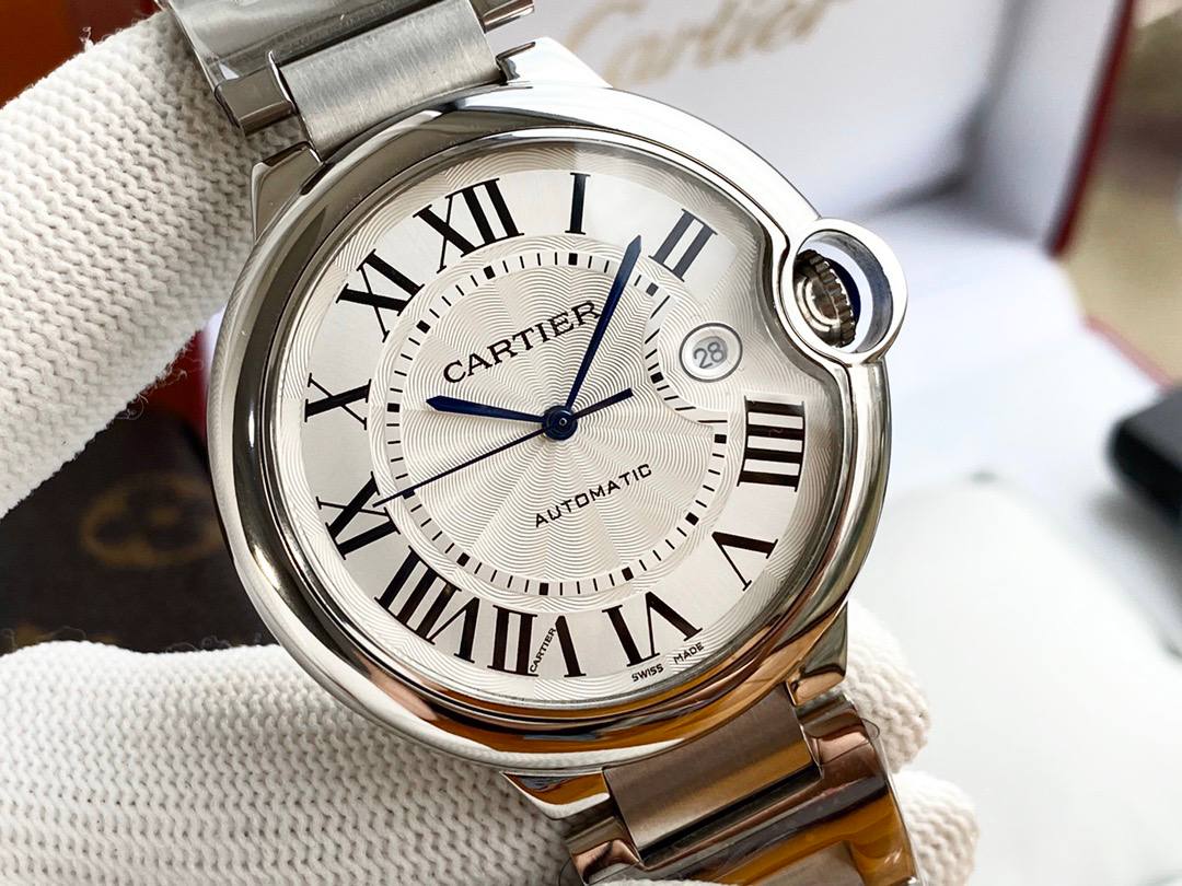 Cartier Ballon Bleu Silver 42mm/11mm