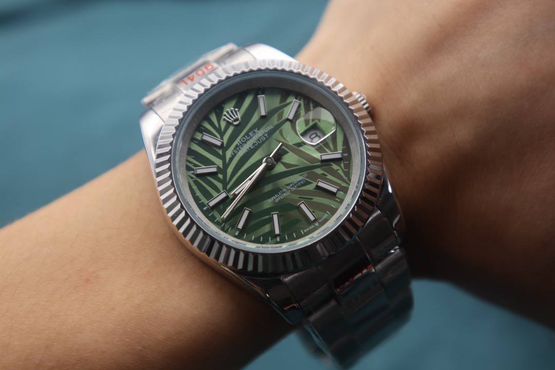 Rolex Datejust Olive Green 36mm/10mm