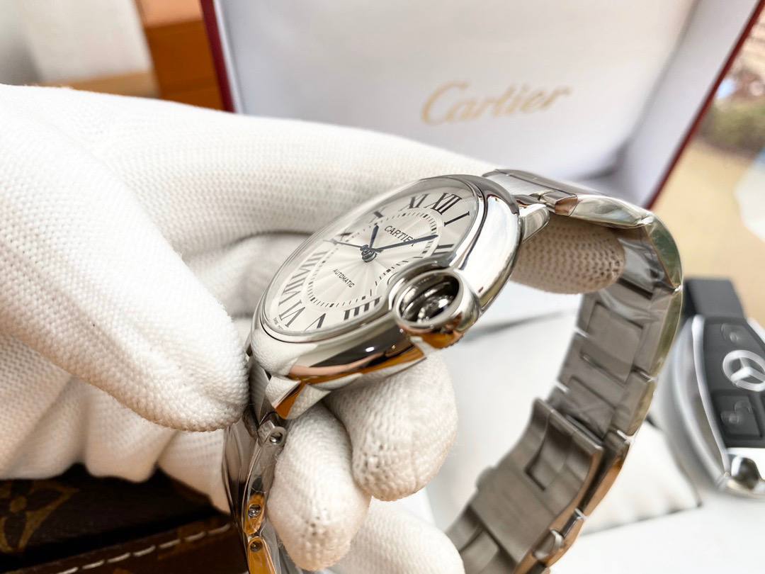 Cartier Ballon Bleu Silver 42mm/11mm