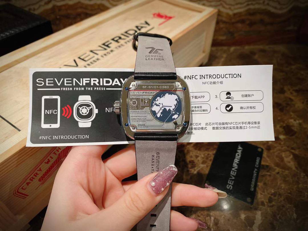 SEVENFRIDAY S-series Silver 47mm (S1/01)