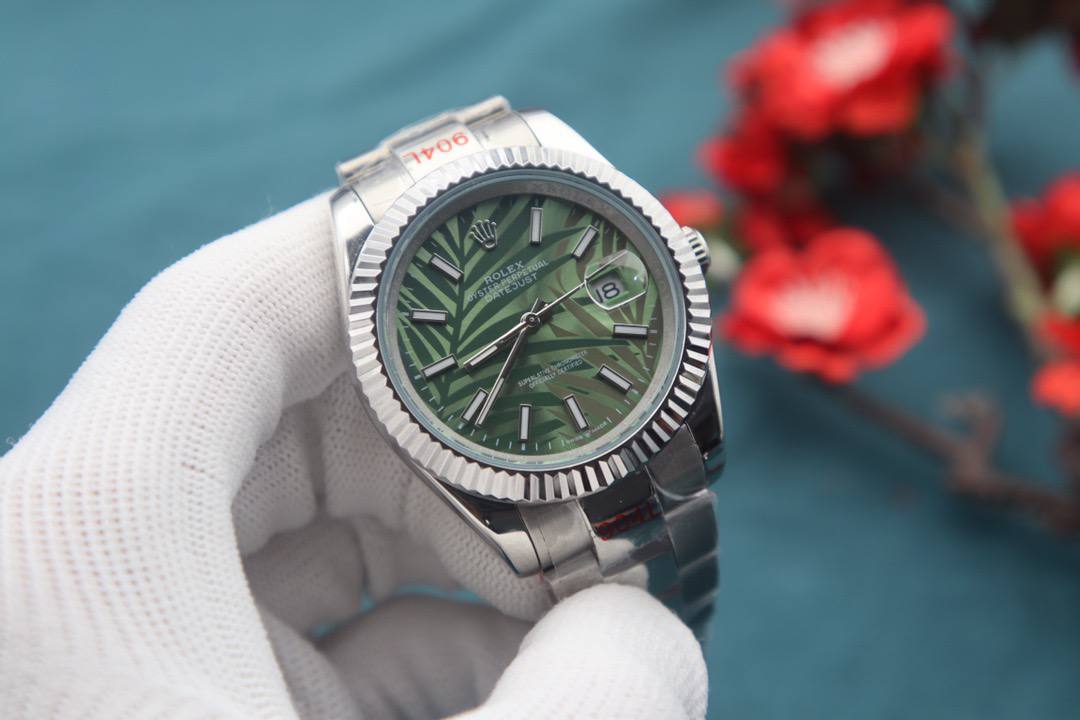 Rolex Datejust Olive Green 36mm/10mm