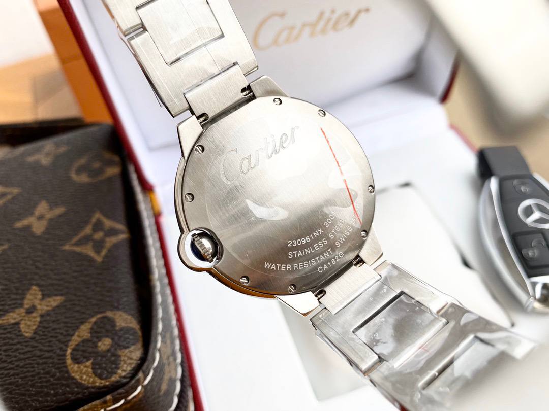 Cartier Ballon Bleu Silver 42mm/11mm