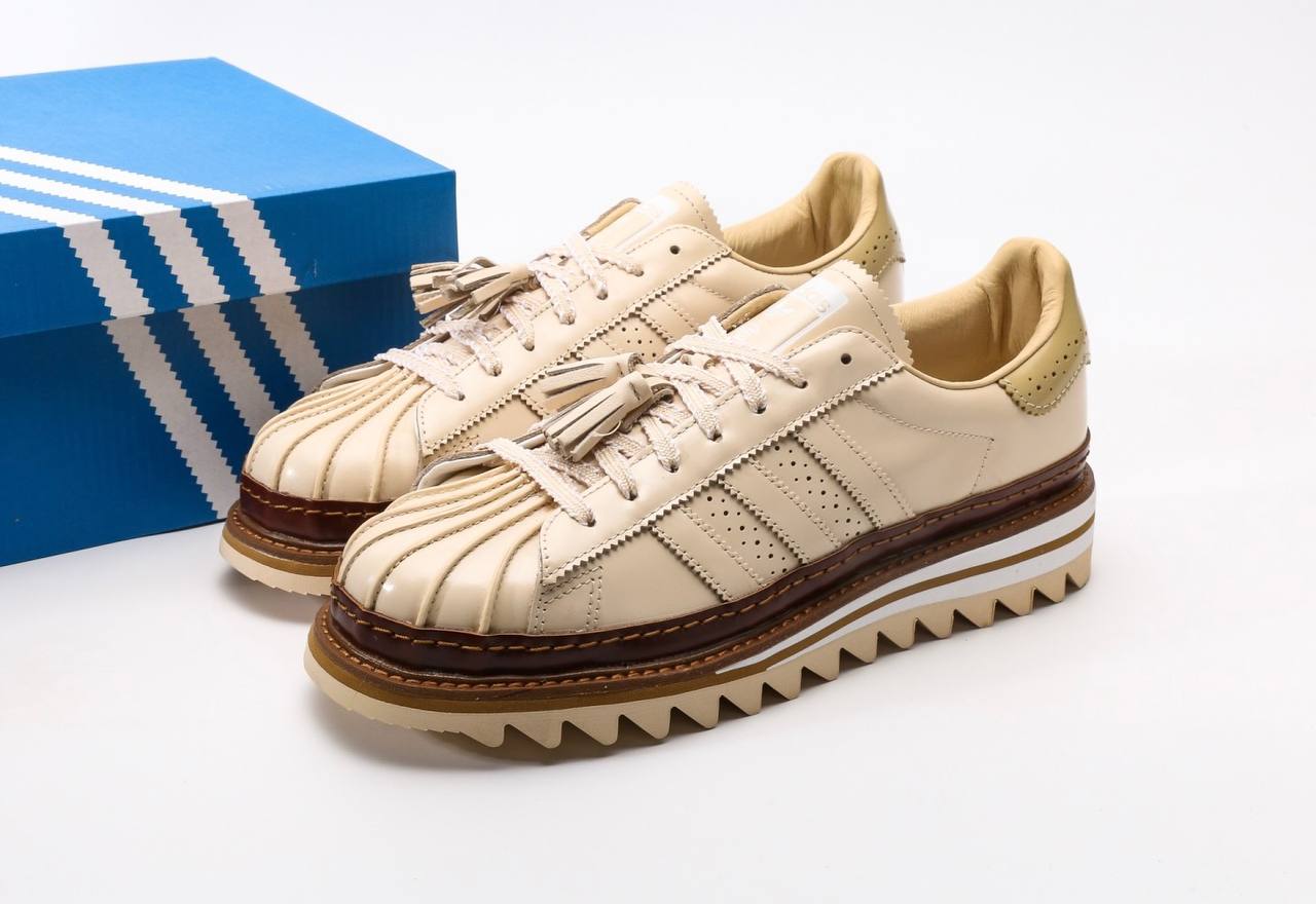 CLOT x Adidas Superstar "Milk Tea"