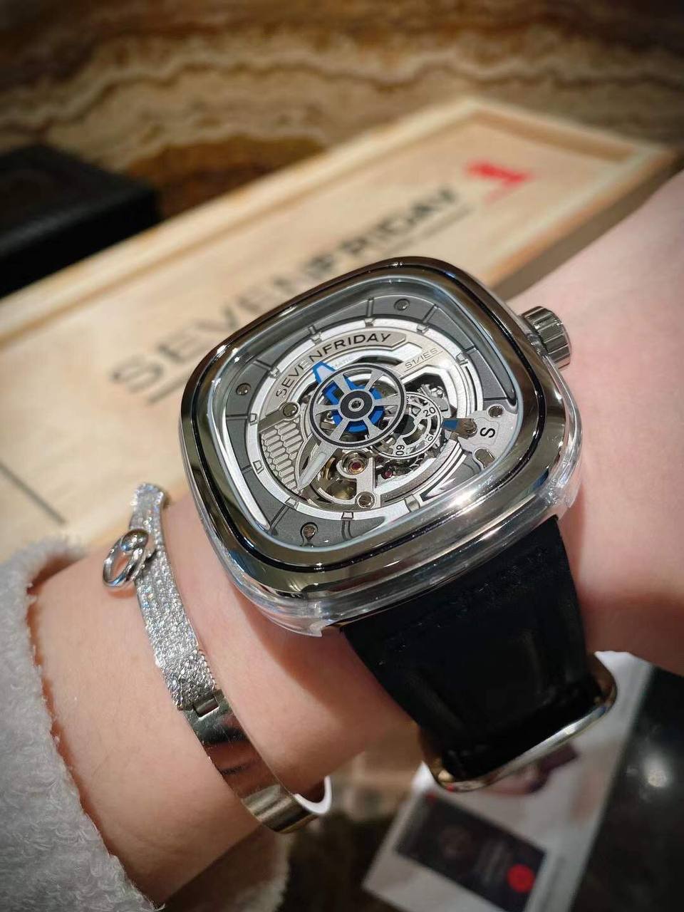 SEVENFRIDAY S-series Silver 47mm (S1/01)