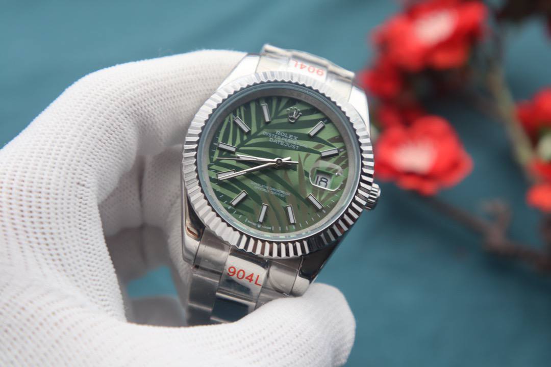 Rolex Datejust Olive Green 36mm/10mm