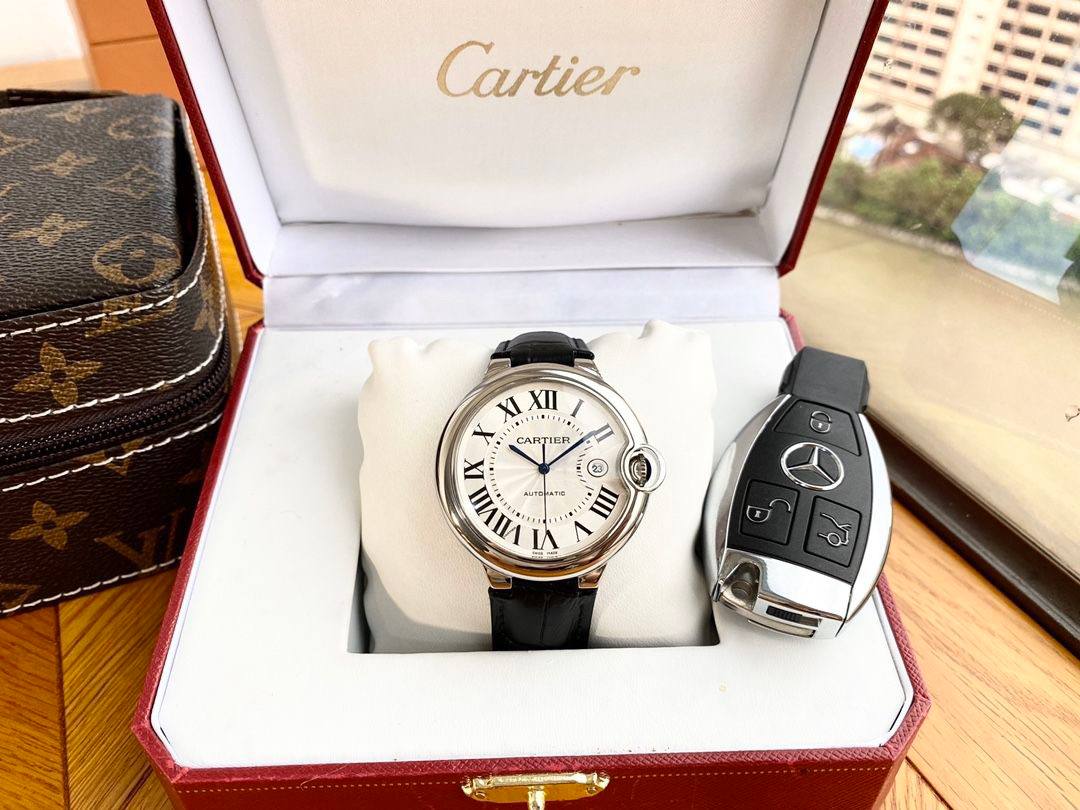 Cartier Ballon Bleu Silver 42mm/11mm