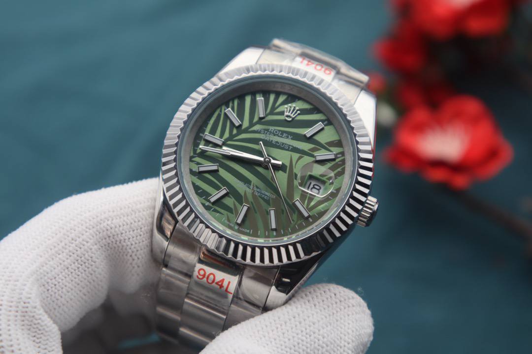 Rolex Datejust Olive Green 36mm/10mm