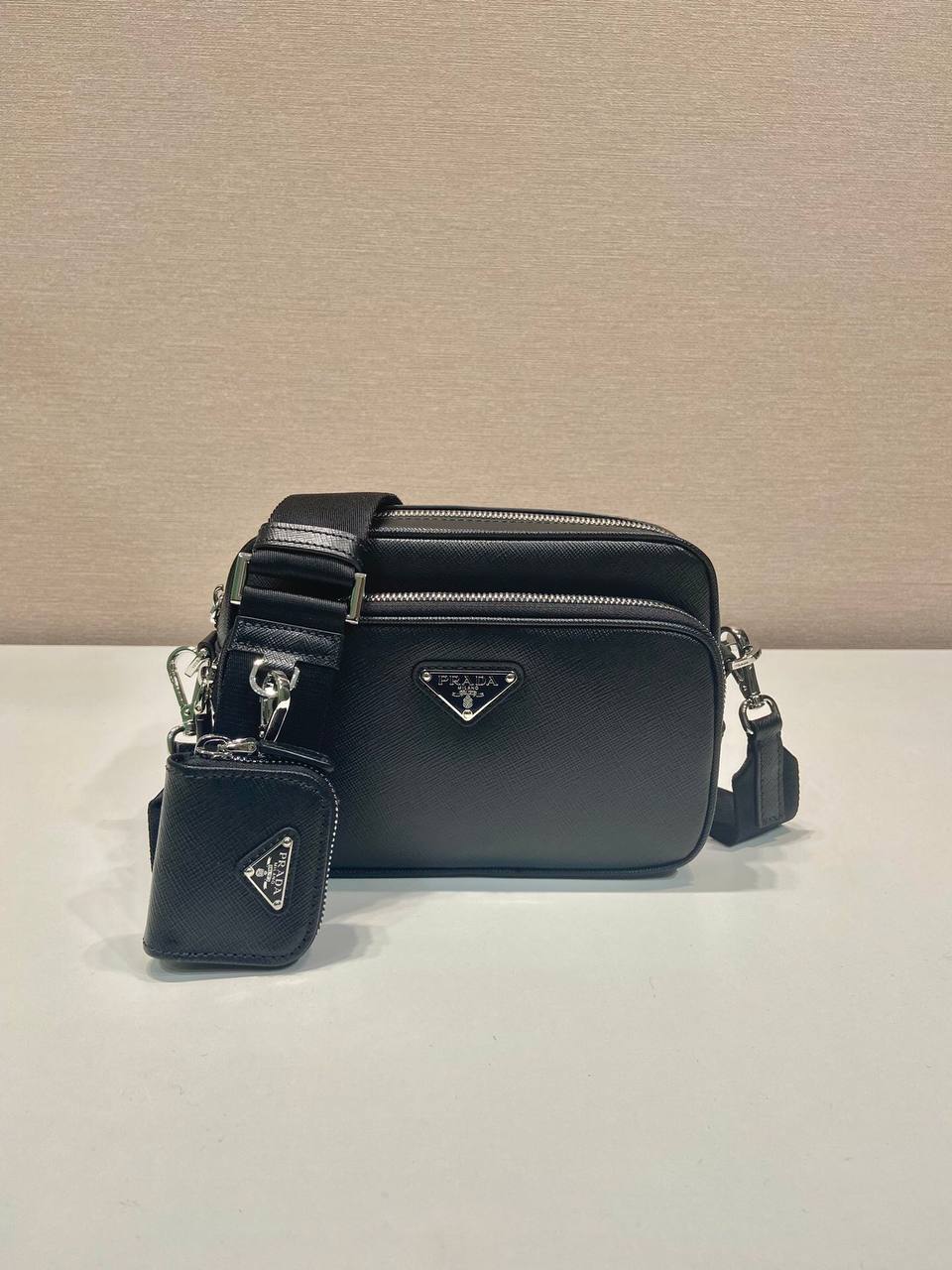 Prada Black Saffiano