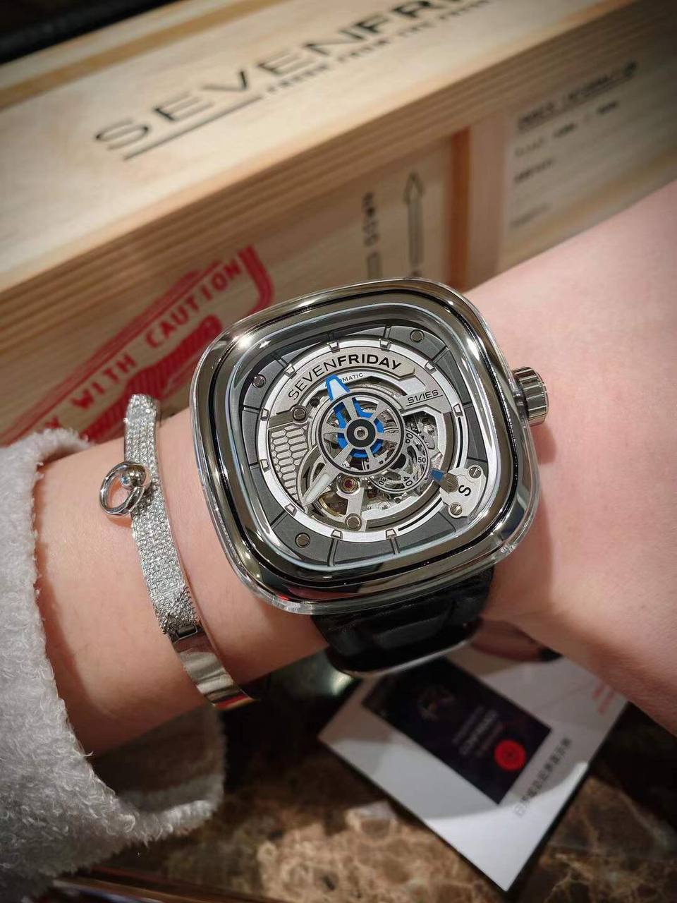 SEVENFRIDAY S-series Silver 47mm (S1/01)